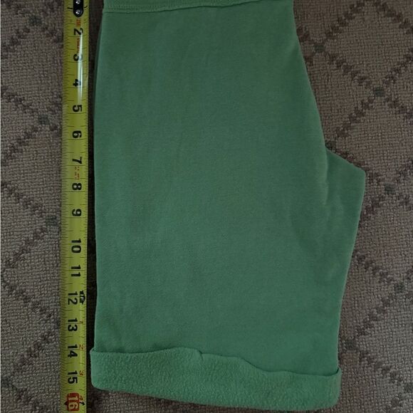 Abercrombie kids bright green sweat shorts with drawsreing waist XL - Picture 13 of 13